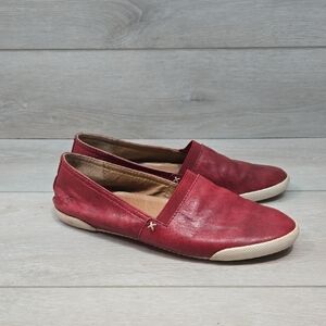 Frye Women's Melanie Loafer Leather Slip-On Shoes Flats Sz 7.5M